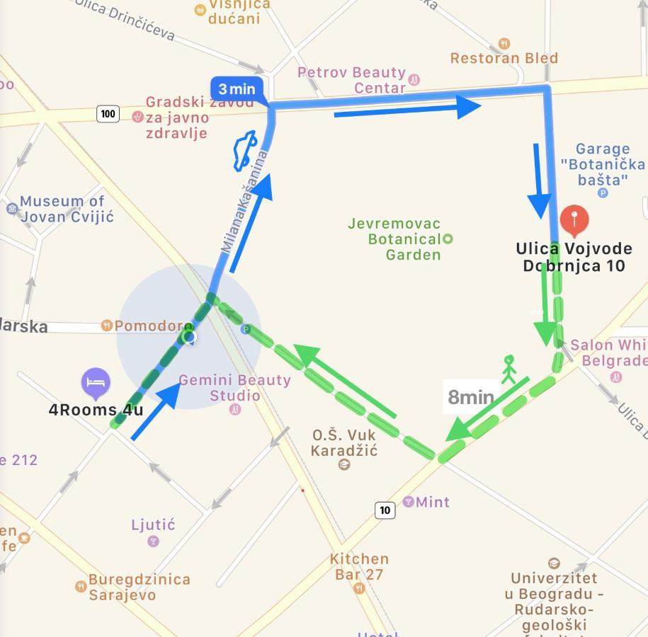 4Rooms 4U เบลเกรด ภายนอก รูปภาพ